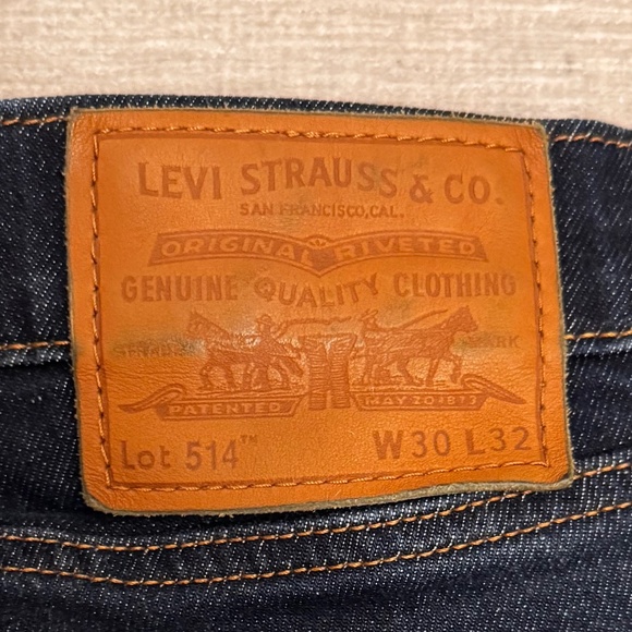 Levis 514 Premium Jean 30x32 - Picture 1 of 3